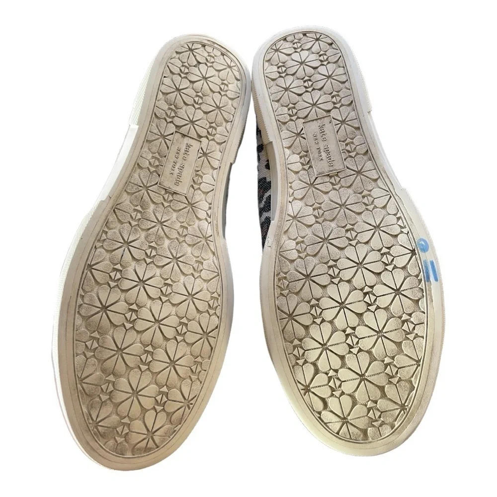 Kate Spade New York Vale Leopard Print Sneakers - Size 8.5